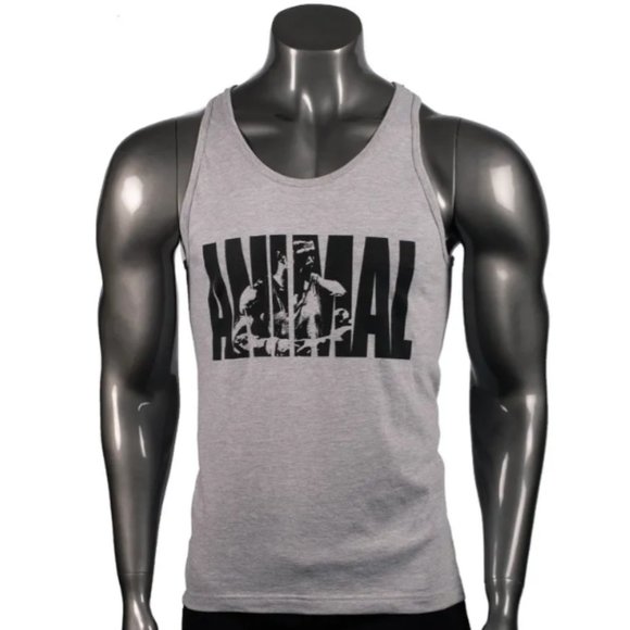 Grey tank with the "Snak" iconic in black. - Picture 1 of 3